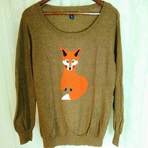 Old Navy Fox Sweater